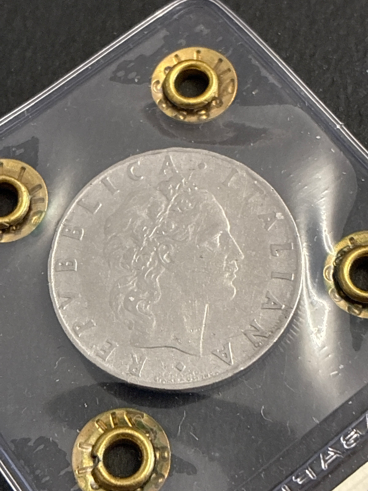 50 Lire 1964 Vulcano - Asse Ruotato 30° - Periziata BB Zilli - Rif 36