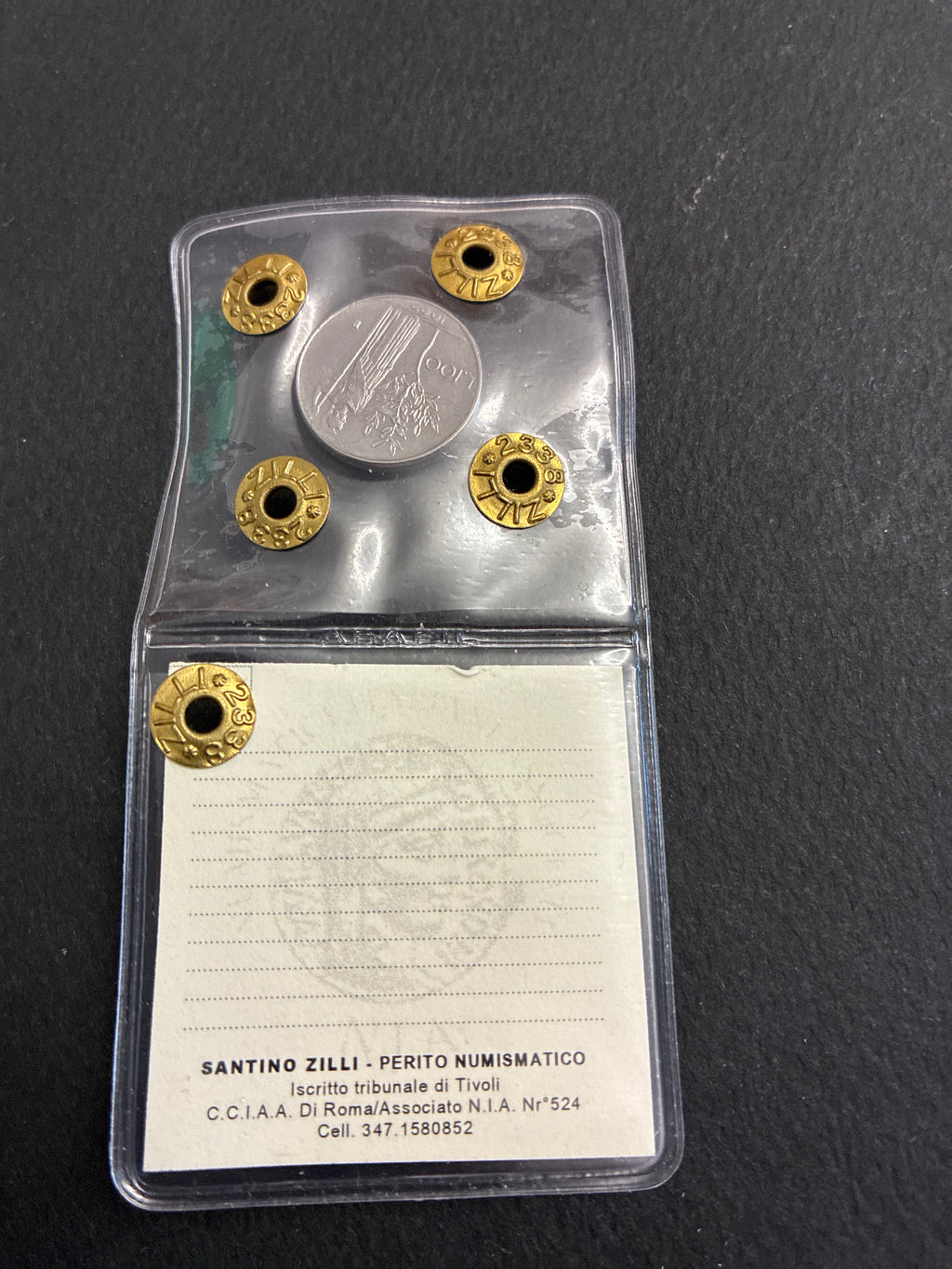 Moneta da 100 Lire 1992 Periziata Zilli - Errore di Conio: La Data si Legge "1902" FDC