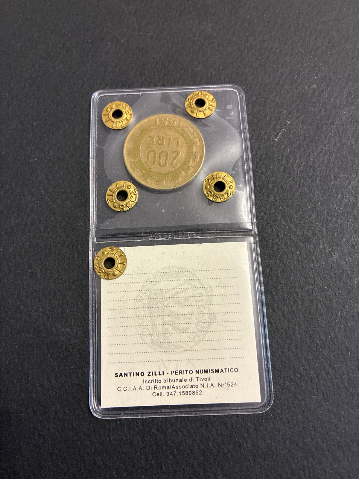Moneta da 200 Lire 1981 Periziata Zilli - Varianti di Conio: Collo Lungo e Raggi Radiali BB