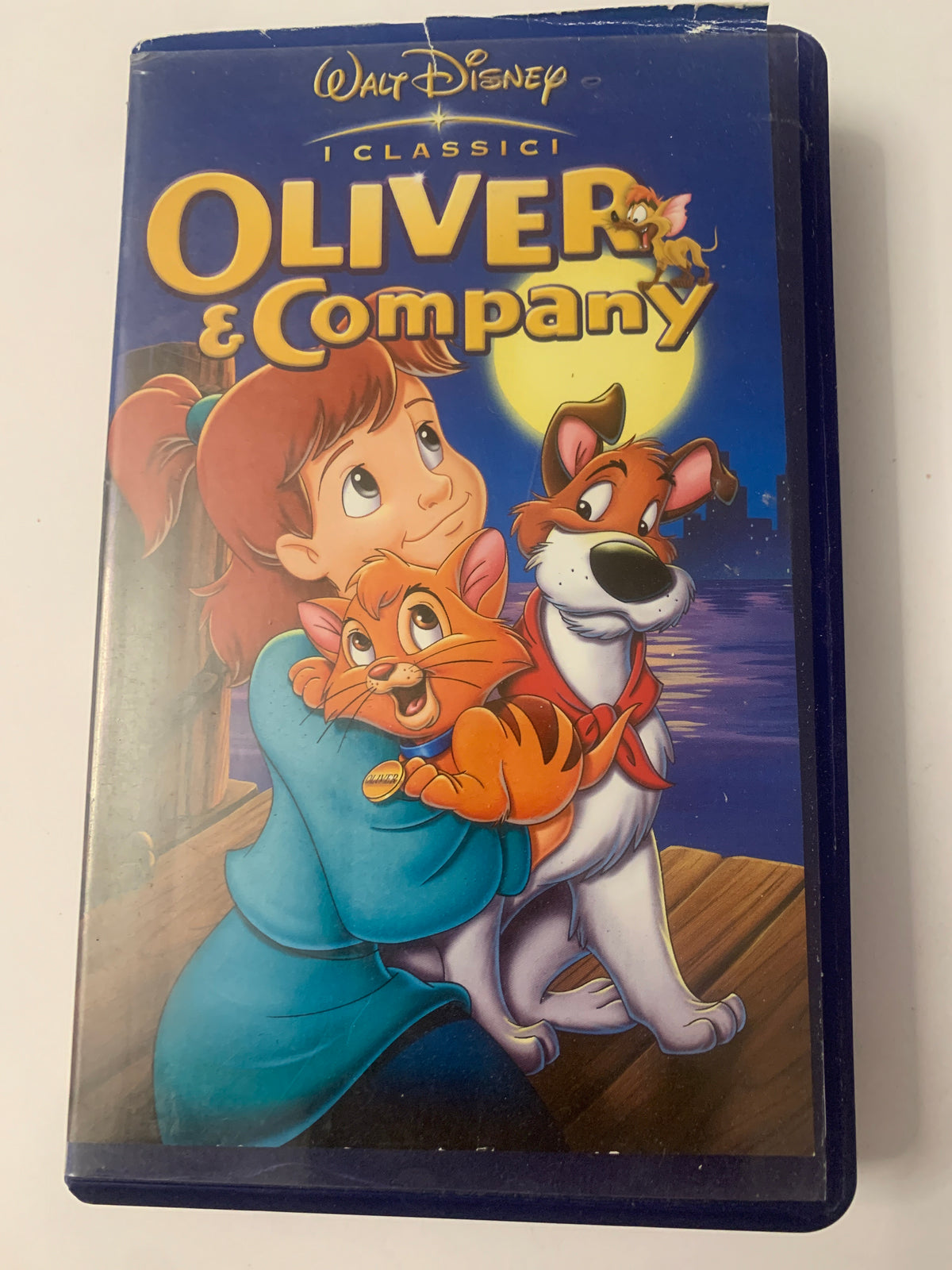 Lotto 2 VHS Walt Disney - Oliver & Company e Le Avventure di Bianca e Bernie