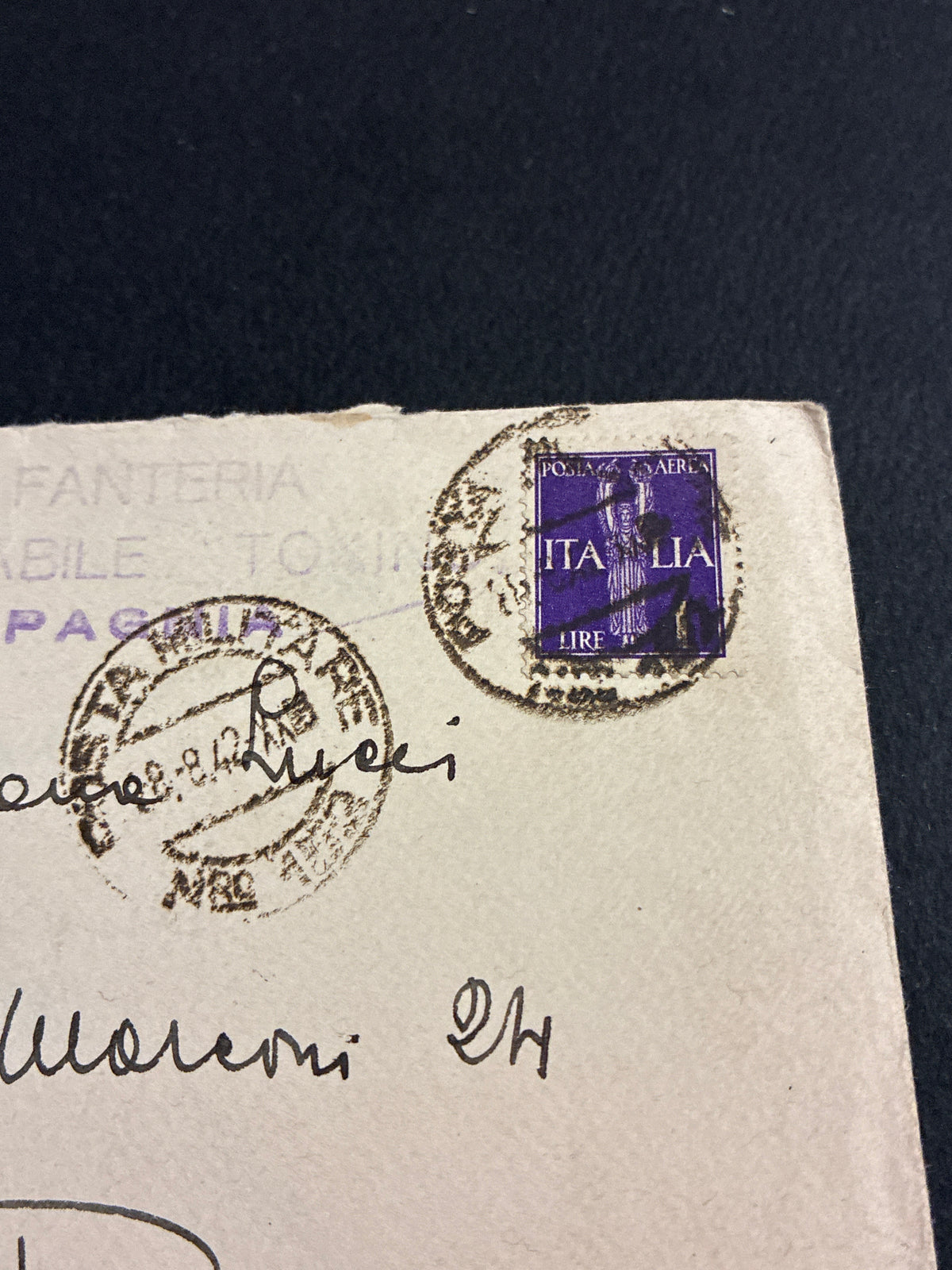 1942, Posta Militare 152: Rarissima Lettera dal Fronte Russo sul Fiume Don con Disegno della Troika e Affrancatura da 1 Lira Sovrastampata P.M.