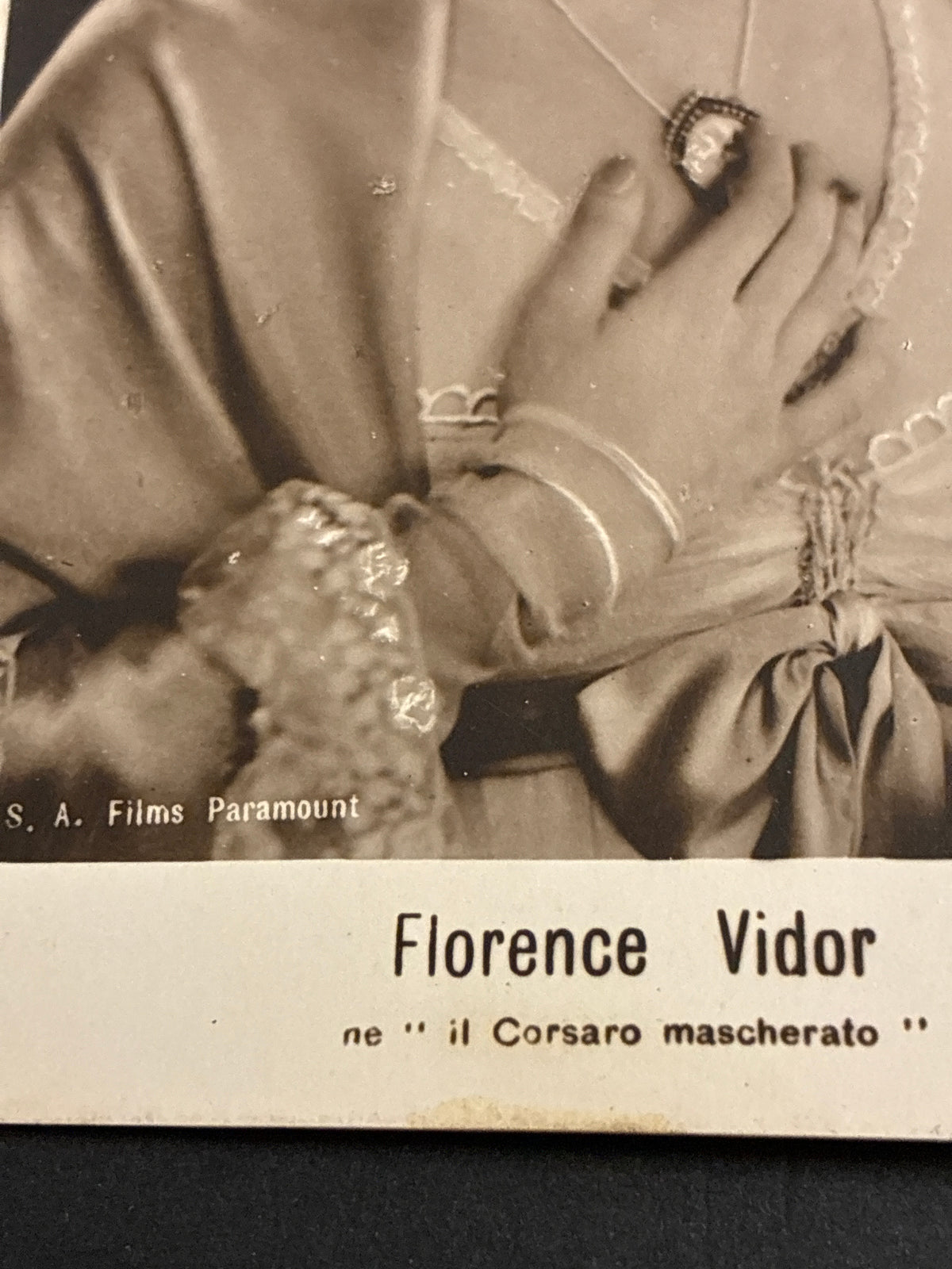 Rara Cartolina Vintage Florence Vidor - Cinema Muto - Edizioni G. B. Falci Milano (1926)