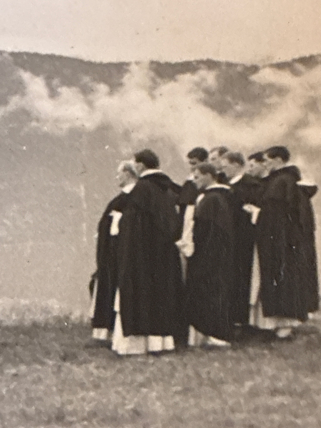 Foto Epoca 1937 Messa al Campo Alpini Regio Esercito Oulx Romeus 12x8 Militariak