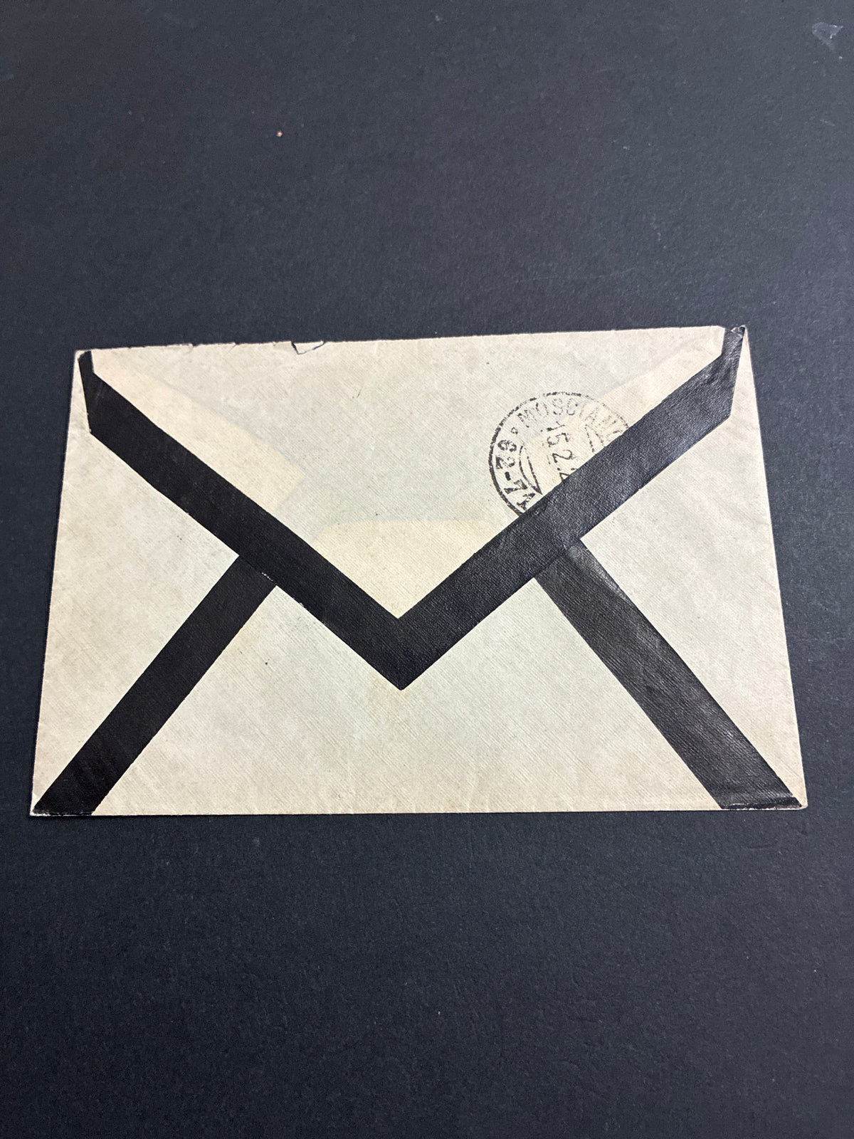 Regno - Lettera di lutto viaggiata il 14/2/28