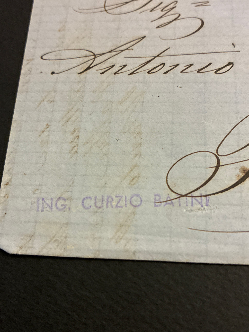 Lettera con Testo del 1865 da Livorno a Follonica con Francobollo da 20 Centesimi Azzurro De La Rue – Collezione Curzio Batini