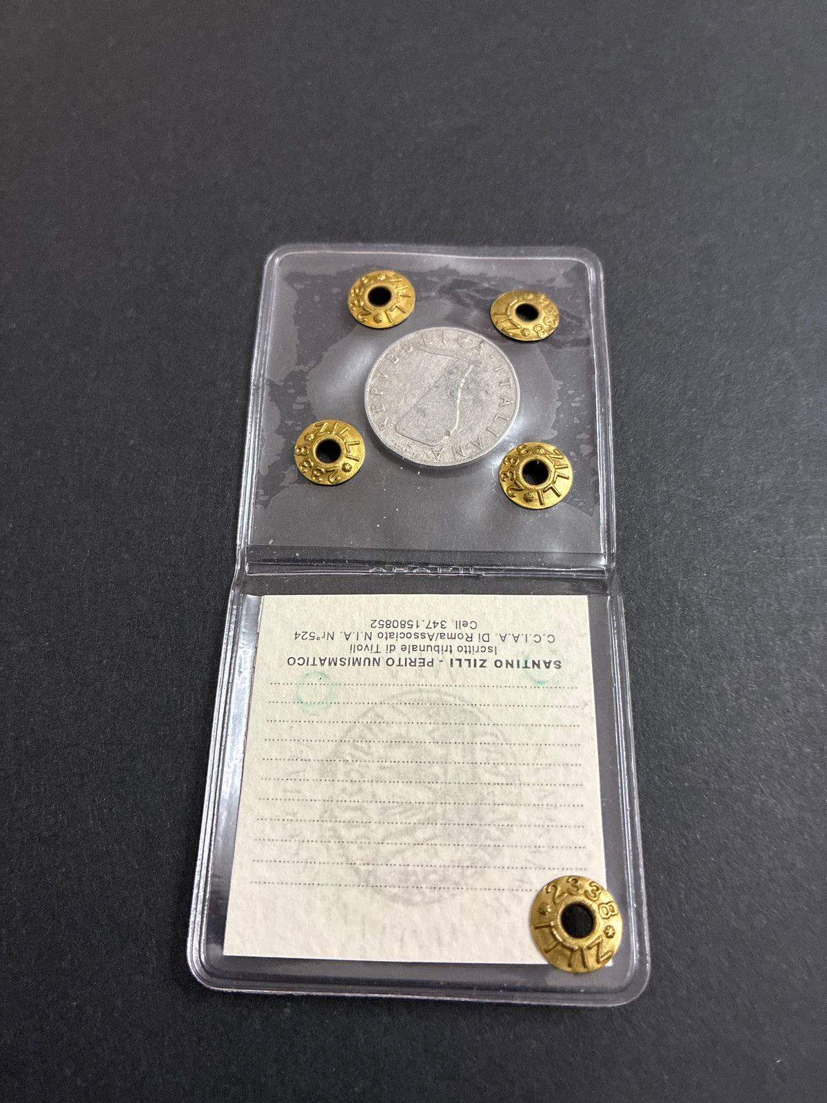 5 Lire 1967 "Delfino" – Variante Firma Distante dal Bordo, Rara, MB