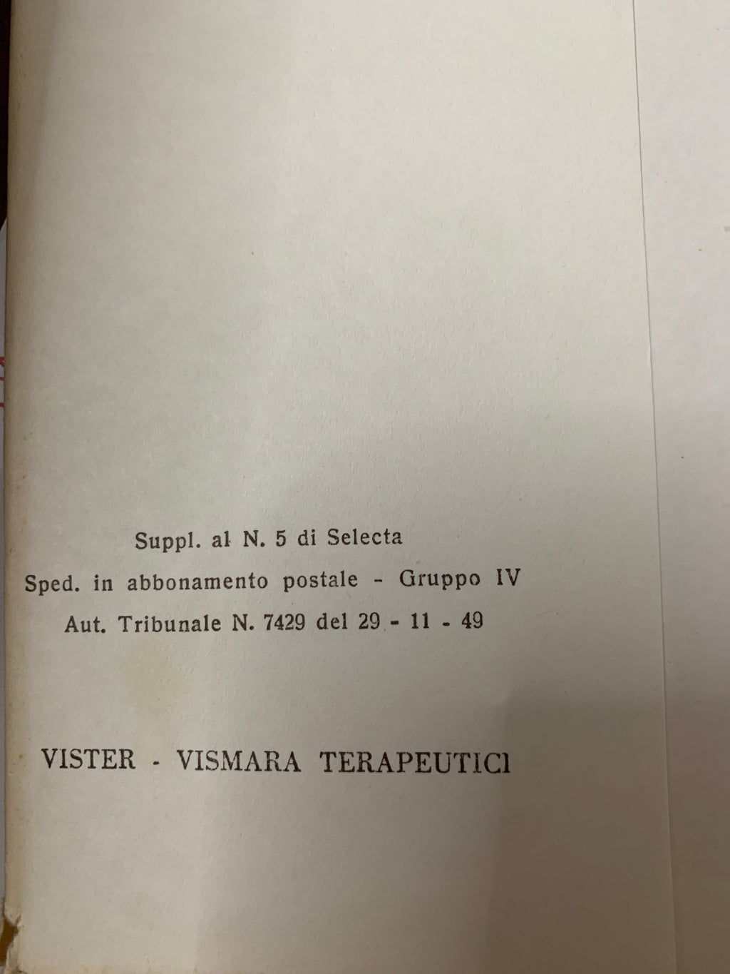 Lotto 3 volumi "Galleria di medici strani" - A cura di Antonio Miotto (Vister / Vismara Terapeutici, anni '50)
