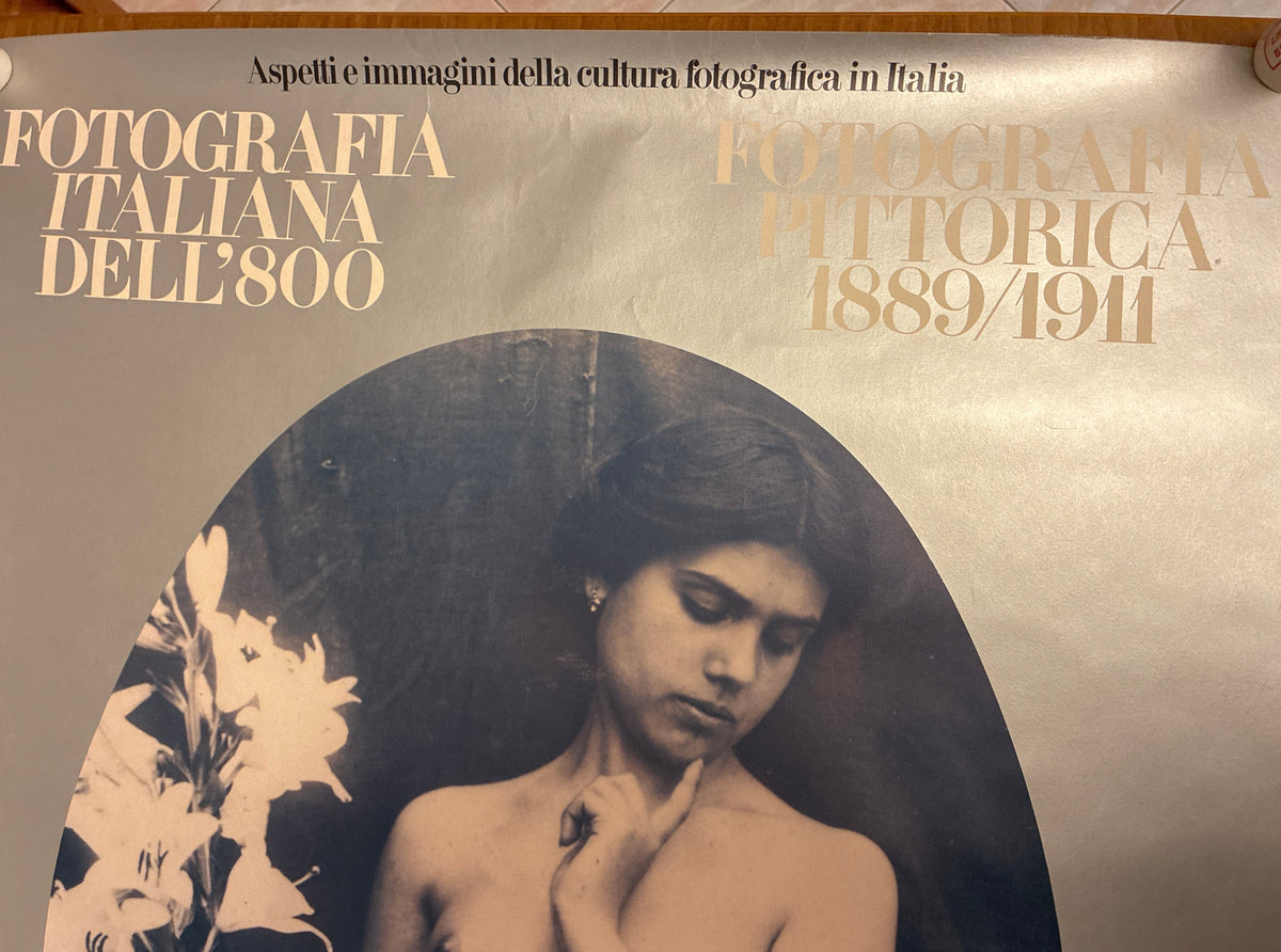 Mostra "Fotografia Italiana dell'800 / Pittorica" Venezia 1979 - Raro