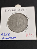 2 lire 1941 Errore di Conio per Asse Ruotato di circa 10/15 Gradi al Rovescio