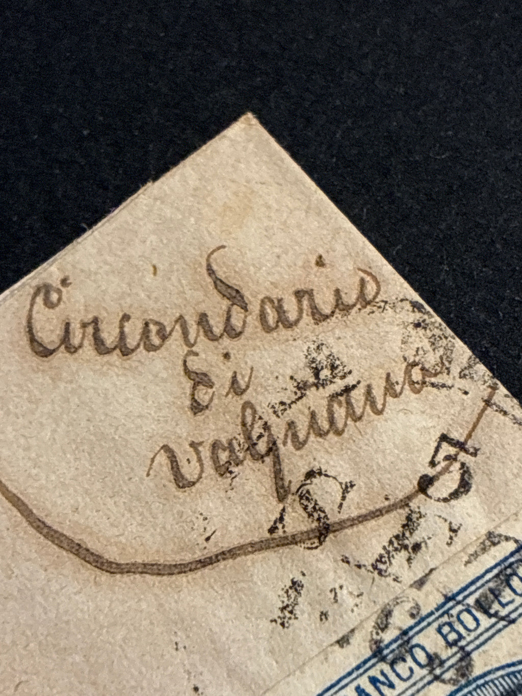 Busta 05/09/1863 Regno d'Italia 15 C. Litografico II Tipo da Massa Marittima a Firenze con Transito Livorno e Lineare Batini