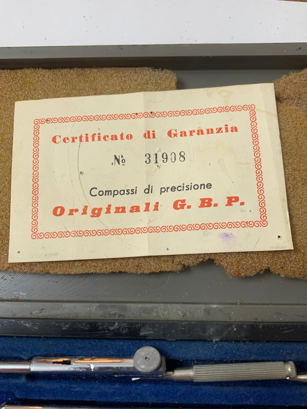 Set Compassi di Precisione Vintage ATLAS PK 209 – Originali G.B.P. in Custodia