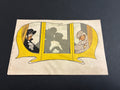Rara Cartolina Umoristica Viaggiata 1904 Dott Paolo Farko Editori Milano