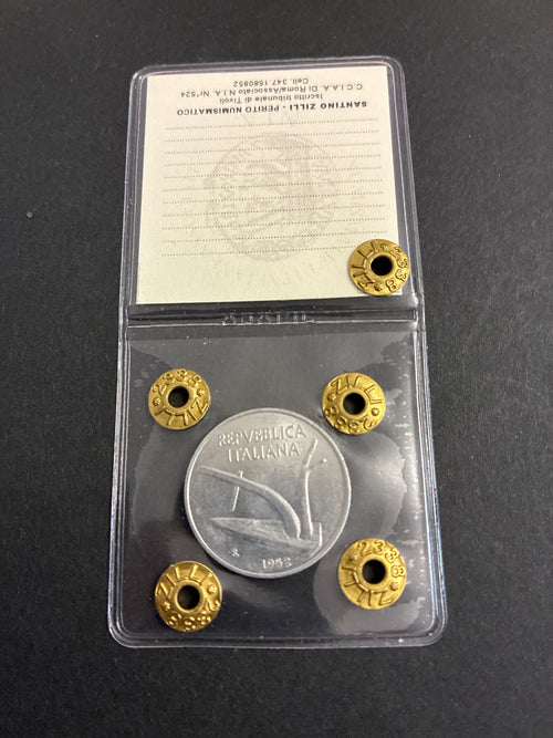 10 Lire Spiga dell'52 Periziata  Fior di Conio FDC