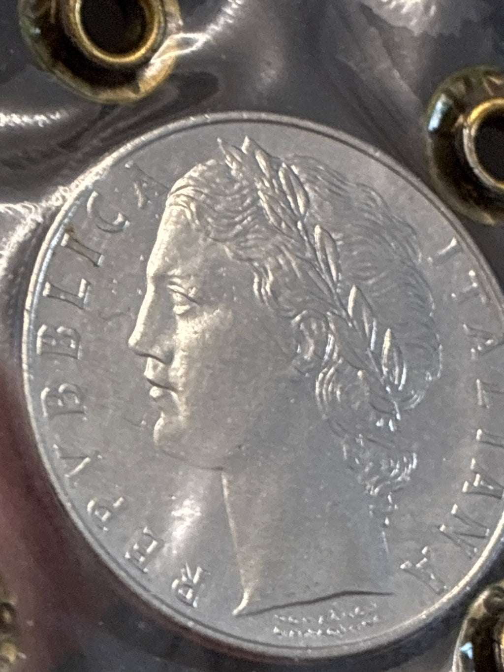100 Lire 1977 "Slittamento del Tondello e Asse Ruotato 25°" - Periziata