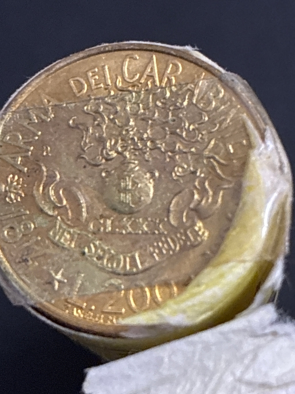 200 Lire Carabinieri 1994 Rotolino Originale Zecca Sigillato Fior di Conio 50 Pezzi
