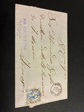 Lettera Storica 1863 da Portoferraio Elba a Firenze Francobollo 15c II Tipo