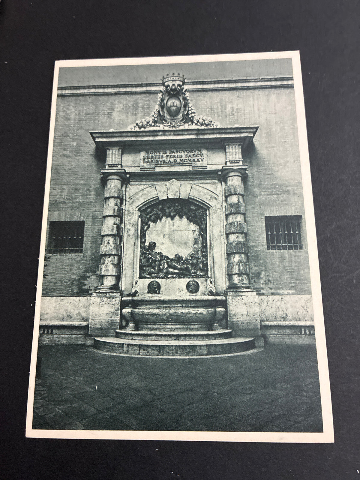 cinque cartoline d'epoca "Omaggio Monte dei Paschi di Siena" - Edizione Zincografica Fiorentina per il Trecentenario dell'Istituto del 1925