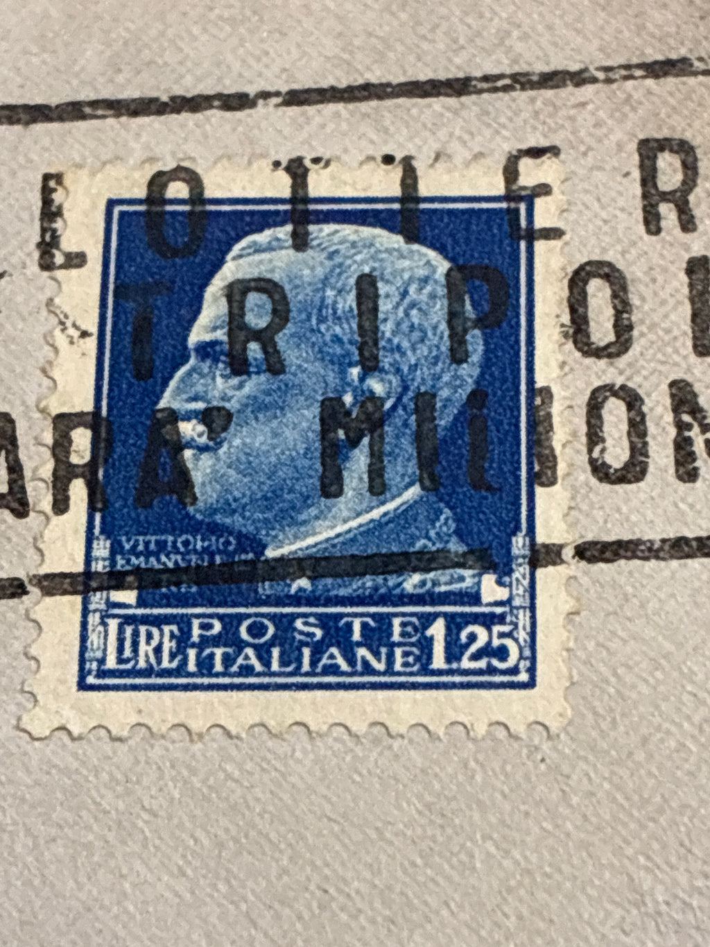 Regno - Lettera per l'estero viaggiata il 18/4/37