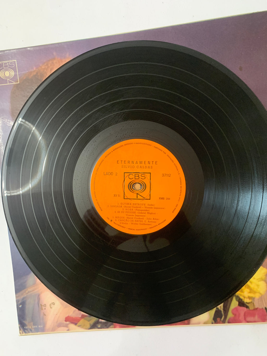 LP 33 Giri Silvio Caldas – Eternamente (Columbia Brasil 37112)