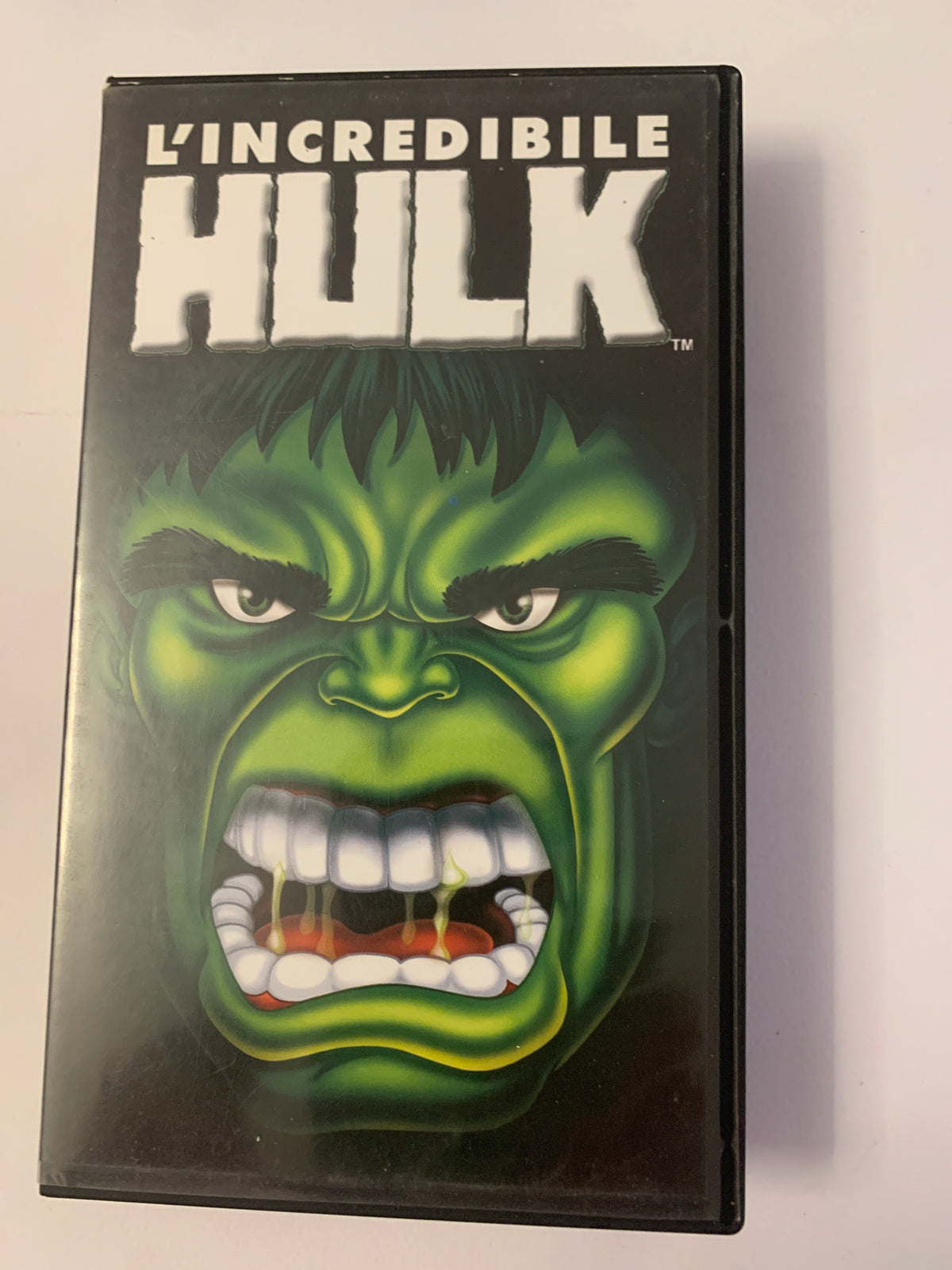 Lotto 2 VHS Marvel "L'Incredibile Hulk" e "Spider-Man - Scontro Finale" Serie Anni '90