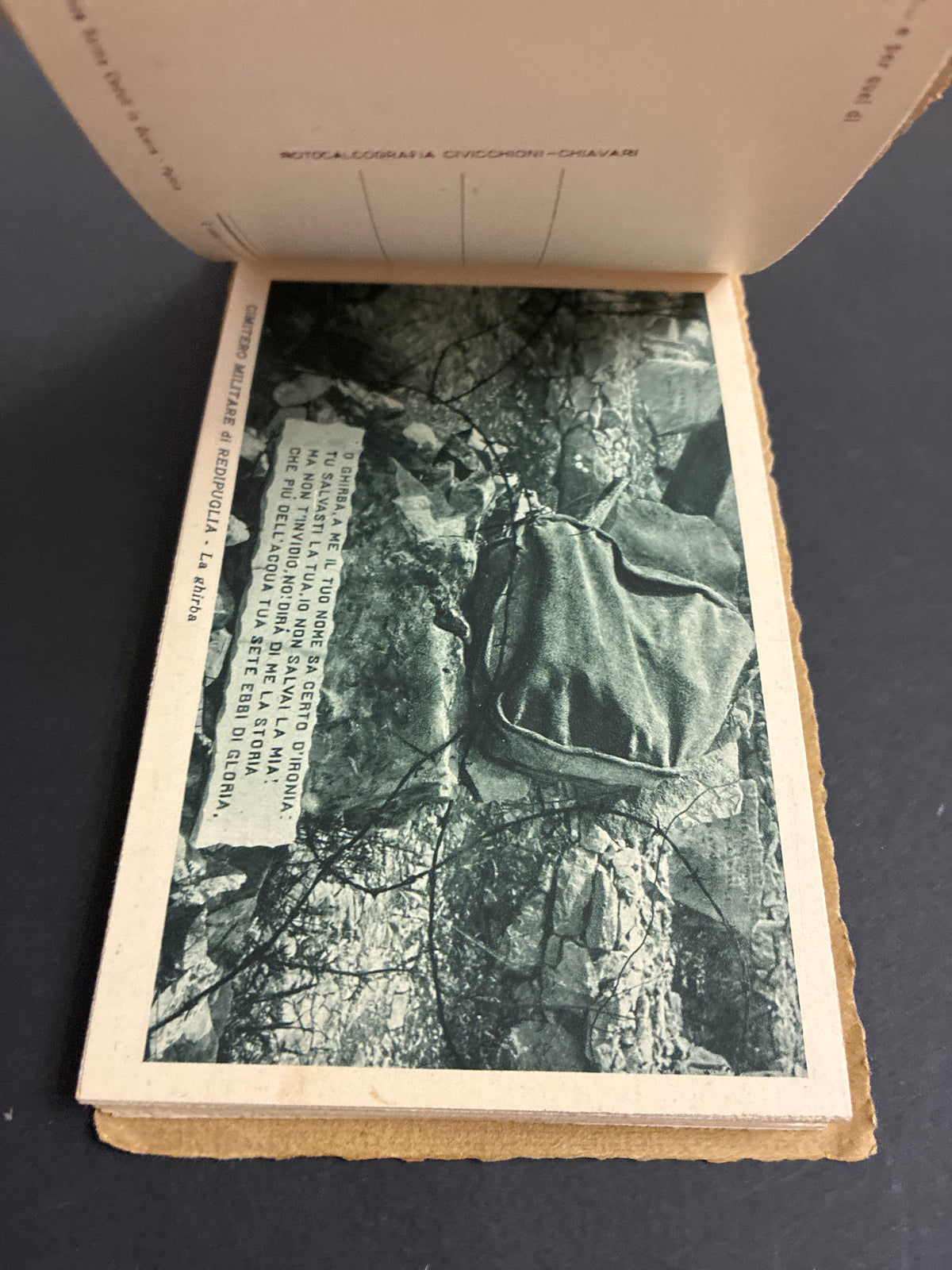 Raro Libretto 15 Cartoline Redipuglia Cimitero Invitti 3 Armata Timbro Epoca