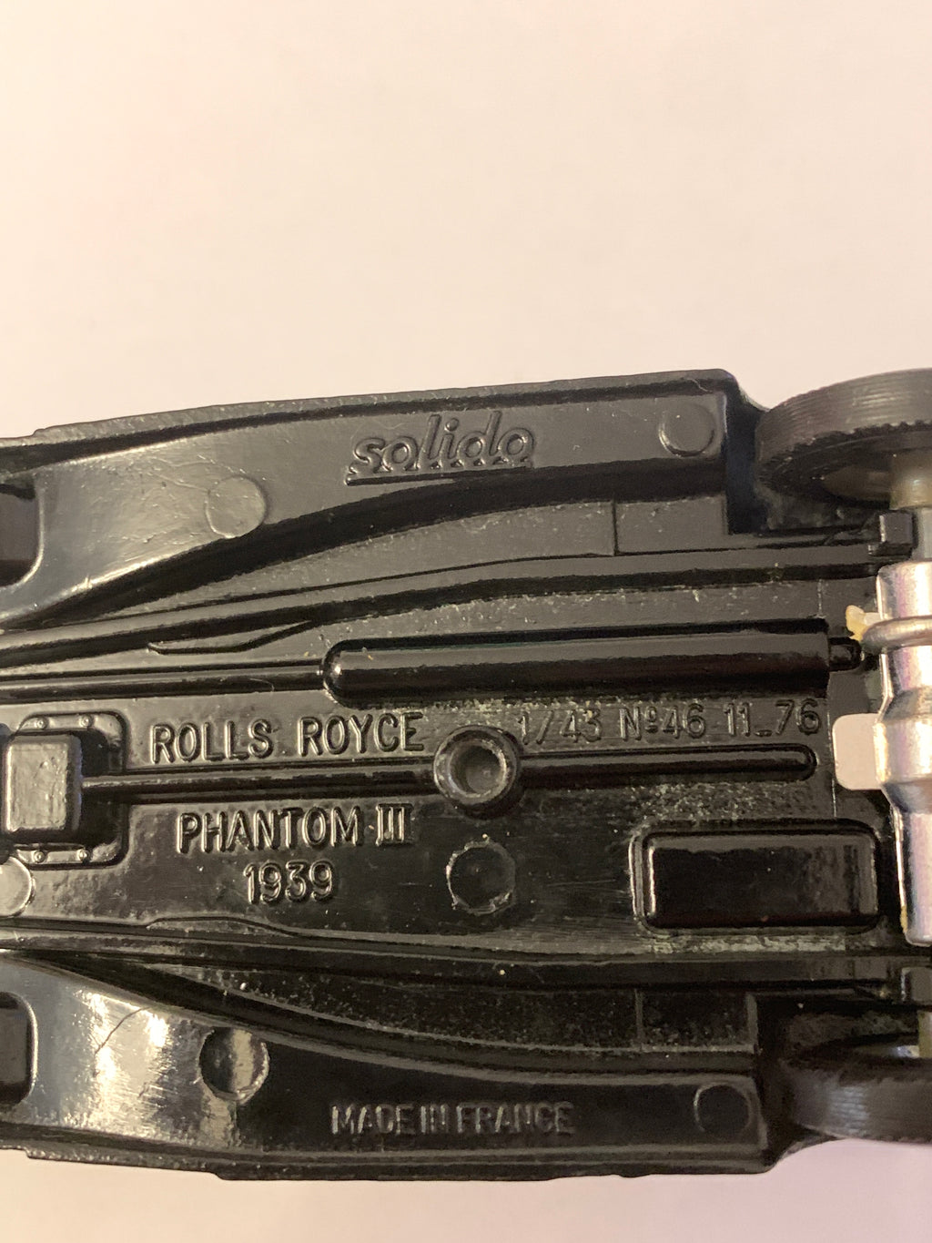 Solido – Rolls-Royce Phantom III (1939) – Scala 1:43 – Rif. N° 46 (Serie "L'Âge d'Or")