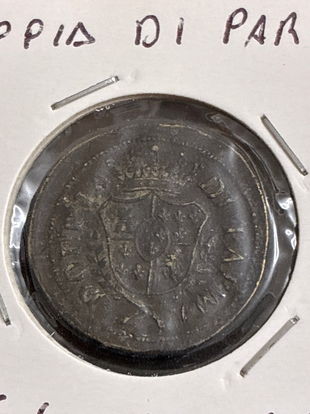 Peso Monetale per la Doppia di Parma