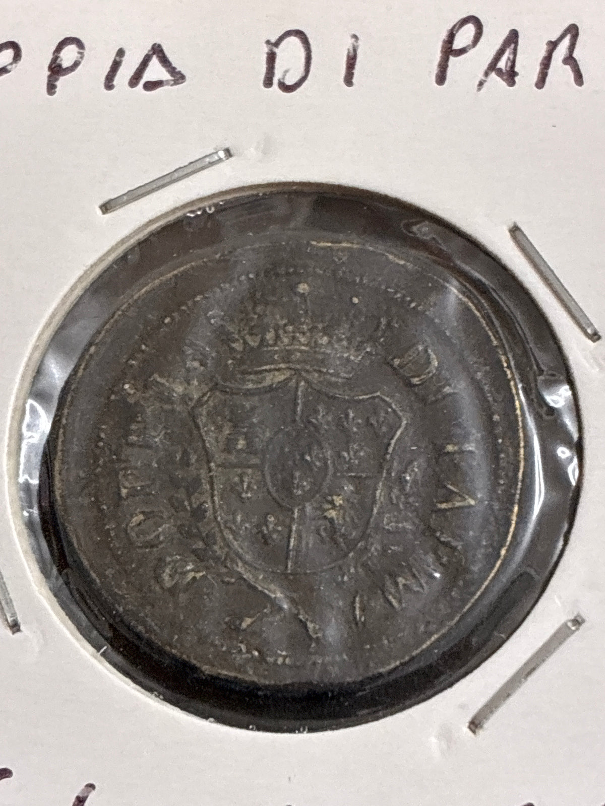 Peso Monetale per la Doppia di Parma