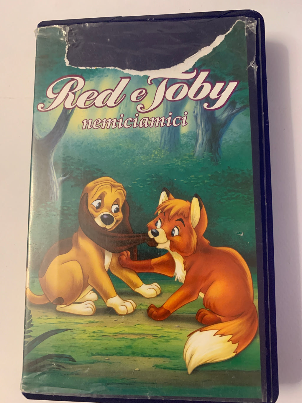 Lotto 4 VHS Classici Walt Disney - Il Gobbo di Notre Dame II, Pocahontas, Red e Toby, Biancaneve
