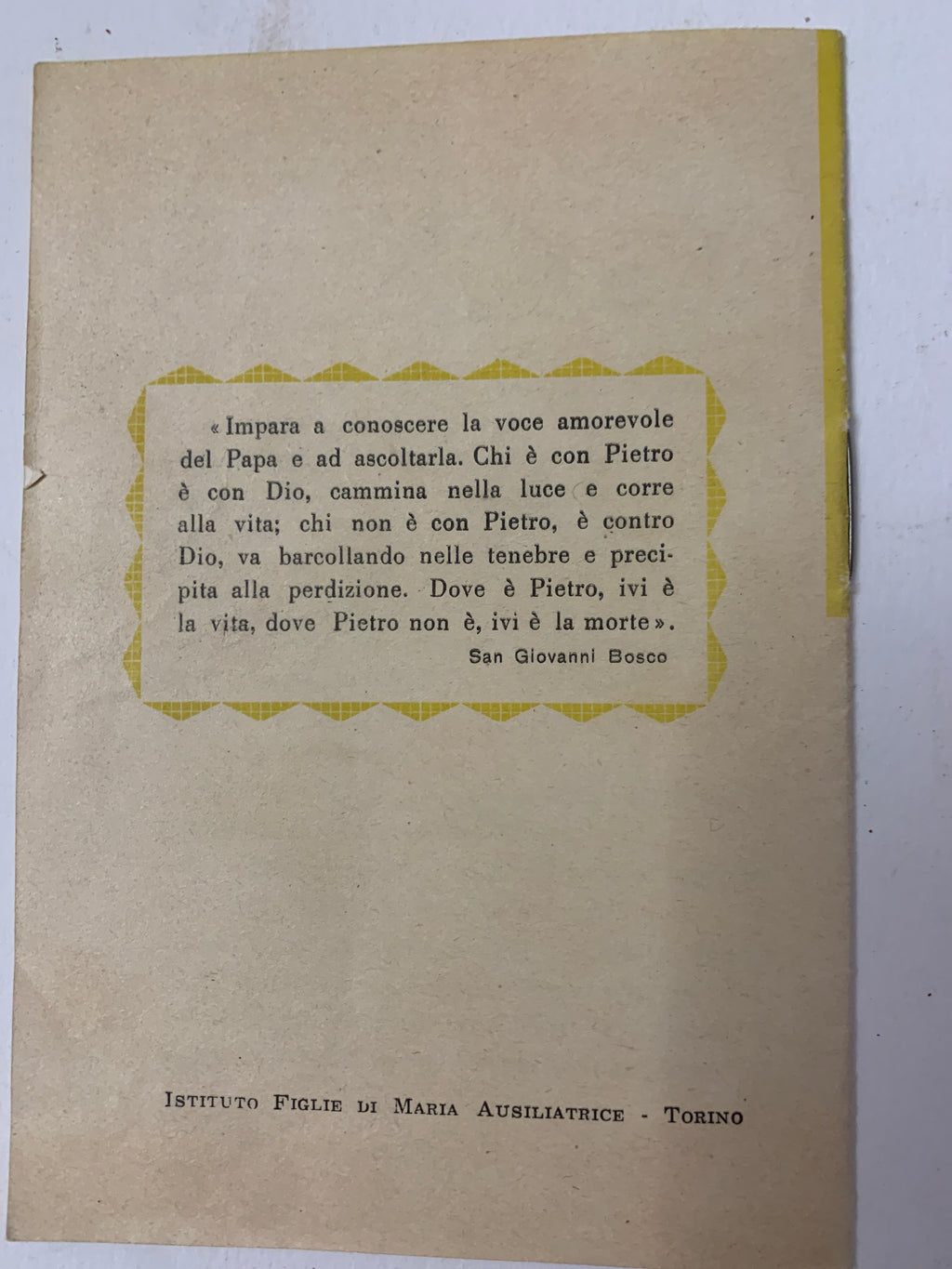 Libretto d'Epoca "Memorabile Incontro con Pietro" - 24 Marzo 1957 Papa Pio XII