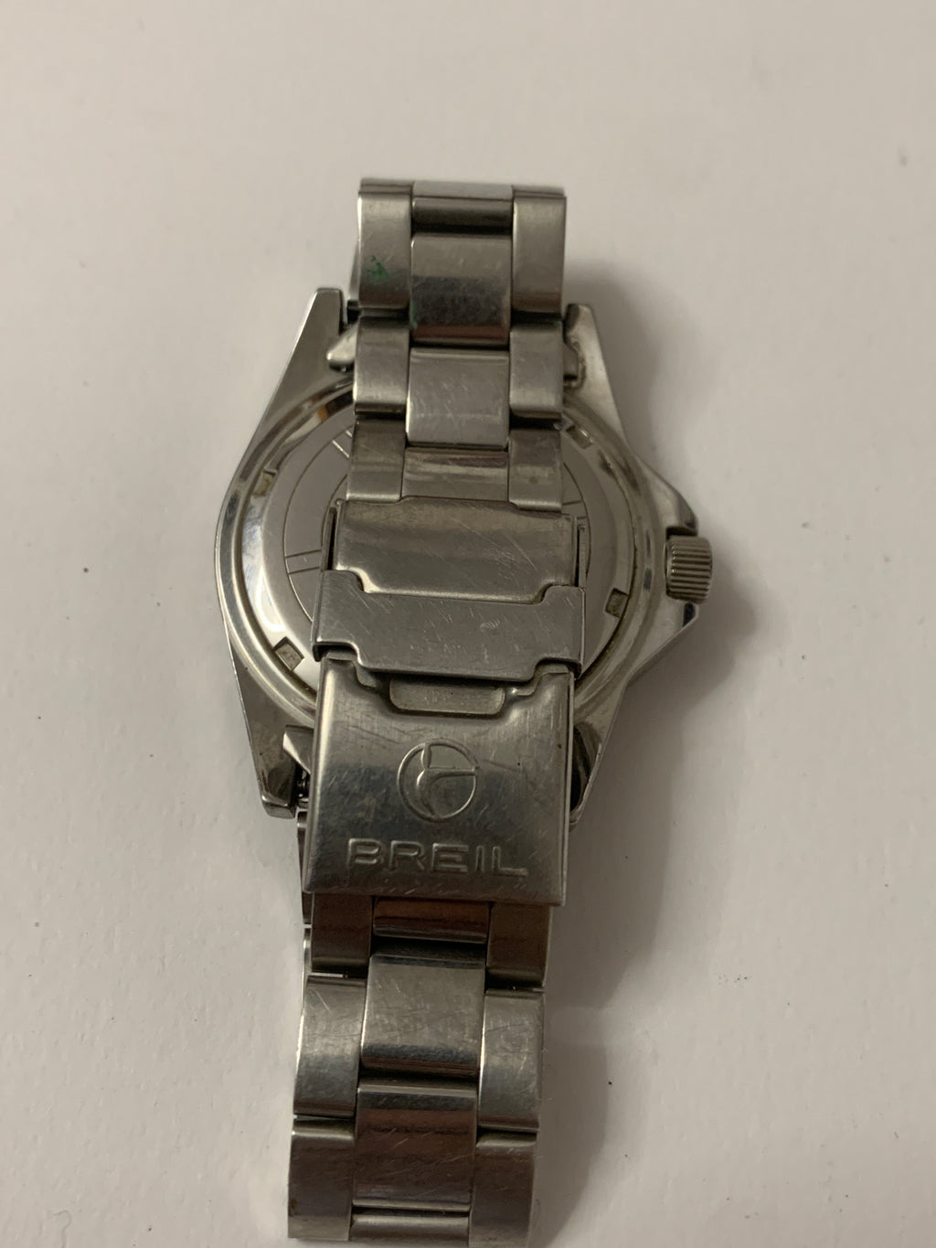 Orologio Breil Diver Vintage 10 ATM Cassa e Cinturino in Acciaio Datario