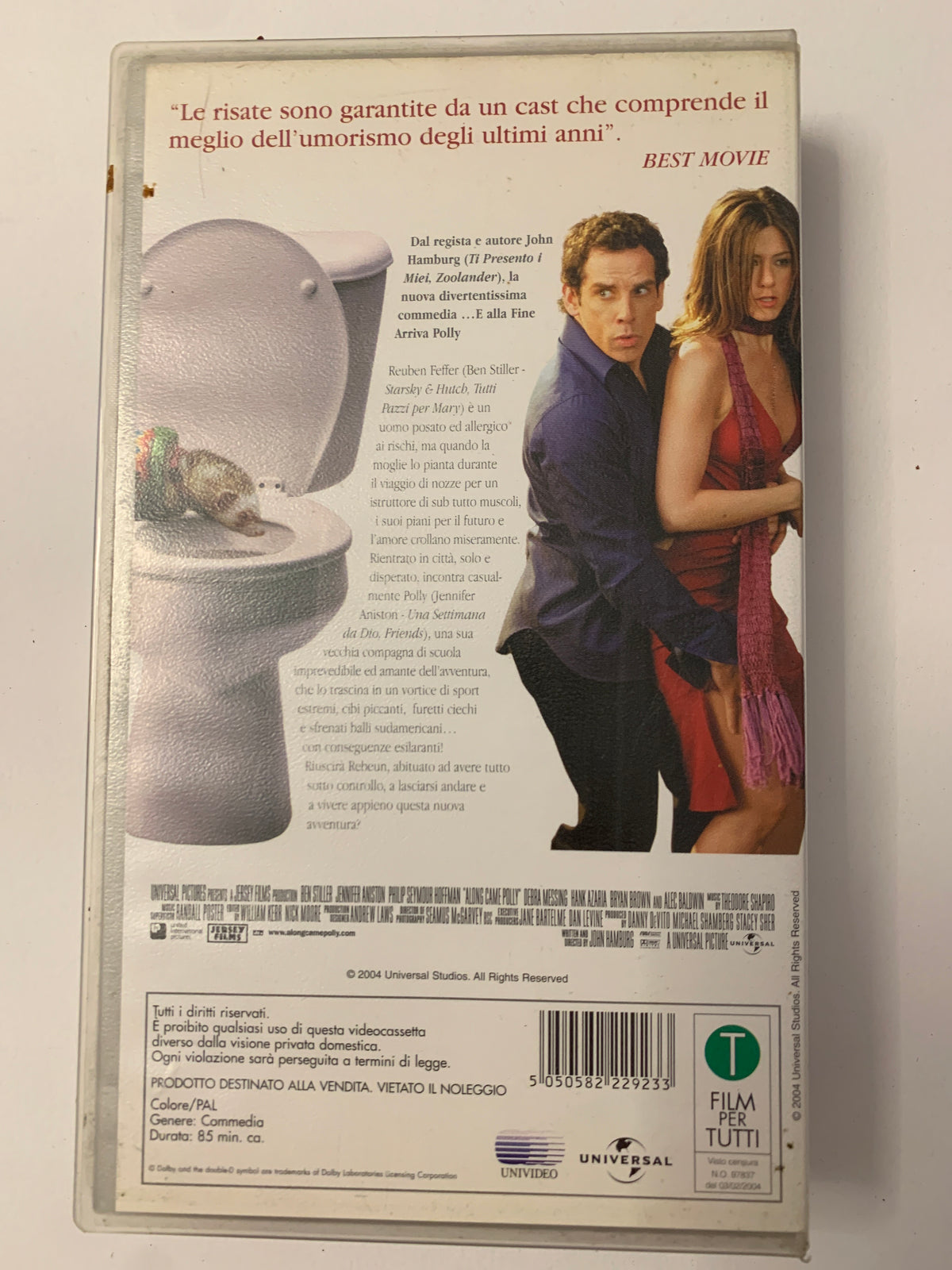 VHS "...E alla fine arriva Polly" – Ben Stiller, Jennifer Aniston (Universal Pictures)
