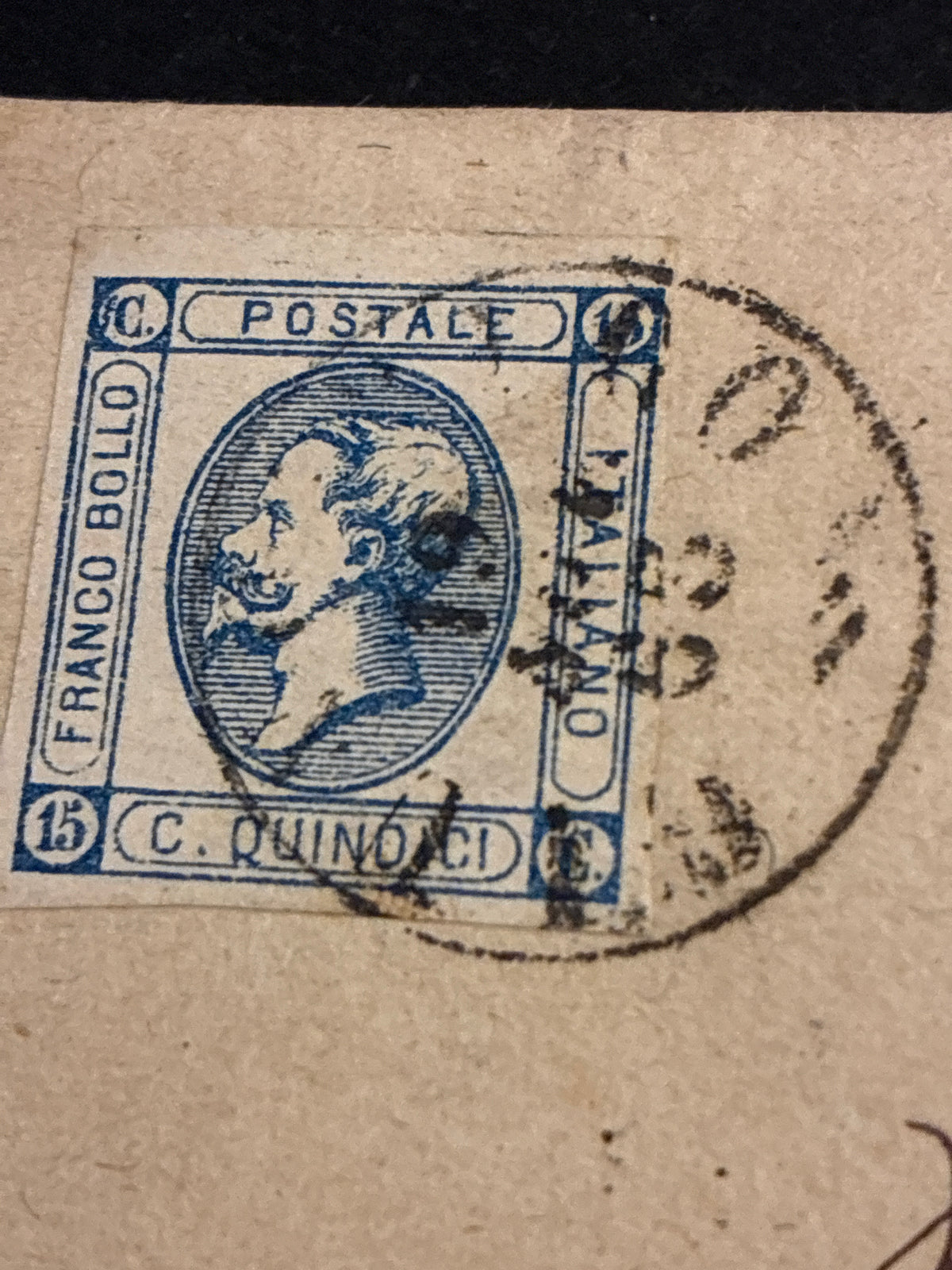 Lettera Storica 1863 da Gavorrano a Firenze con Timbro Ambulante e Sigillo Ceralacca Regi Possessi