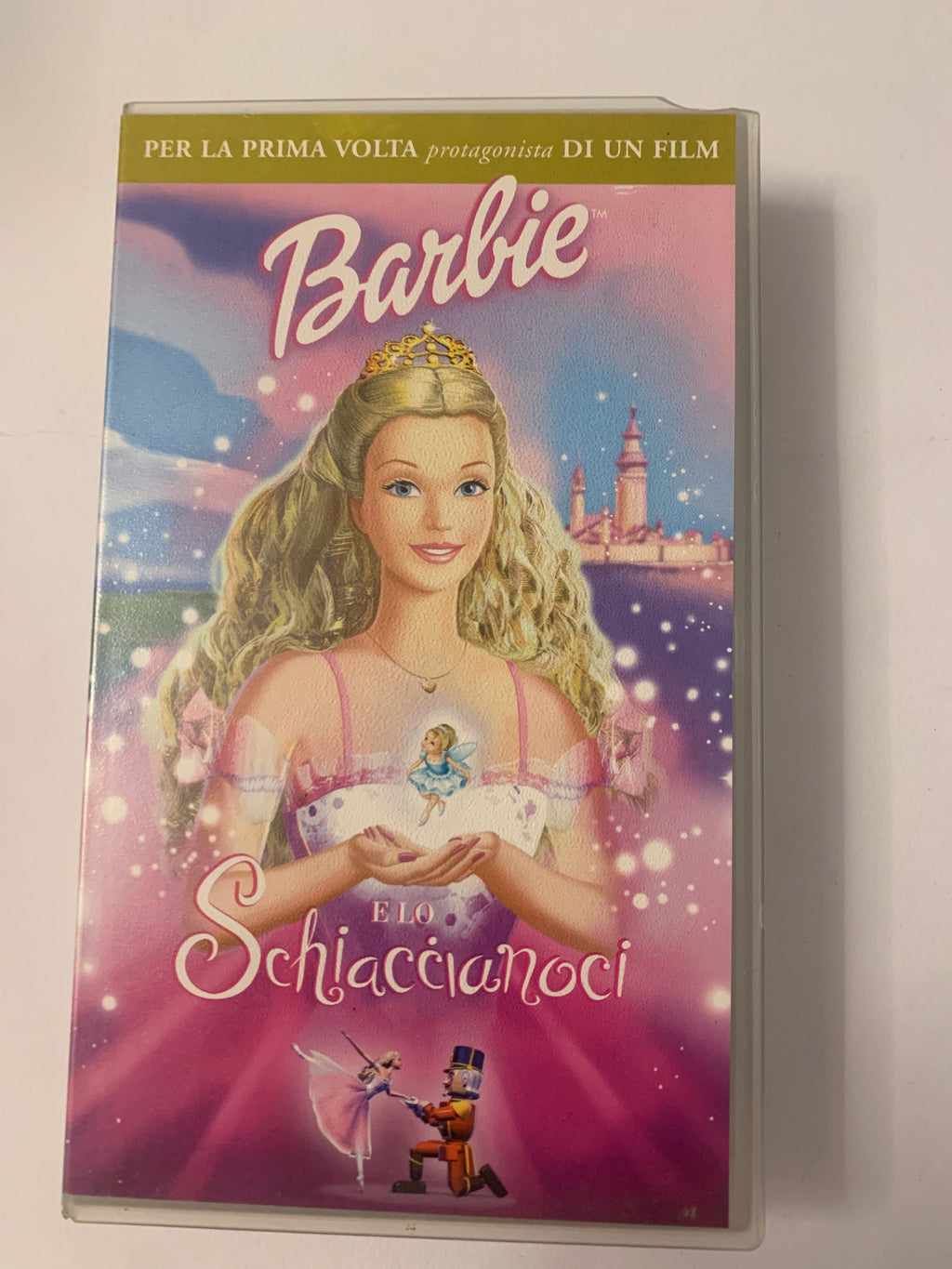 Lotto 2 VHS Barbie - Raperonzolo e Lo Schiaccianoci