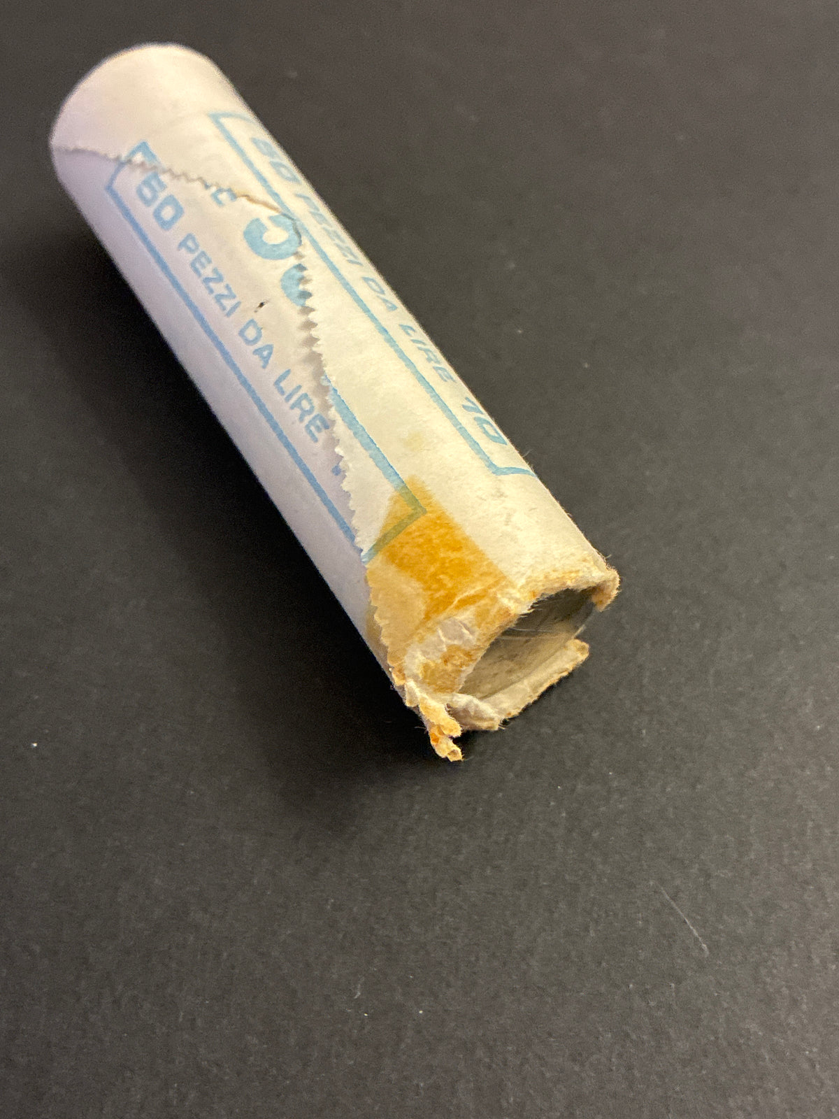 10 lire 1990: Rotolino originale della Zecca da 50 pezzi