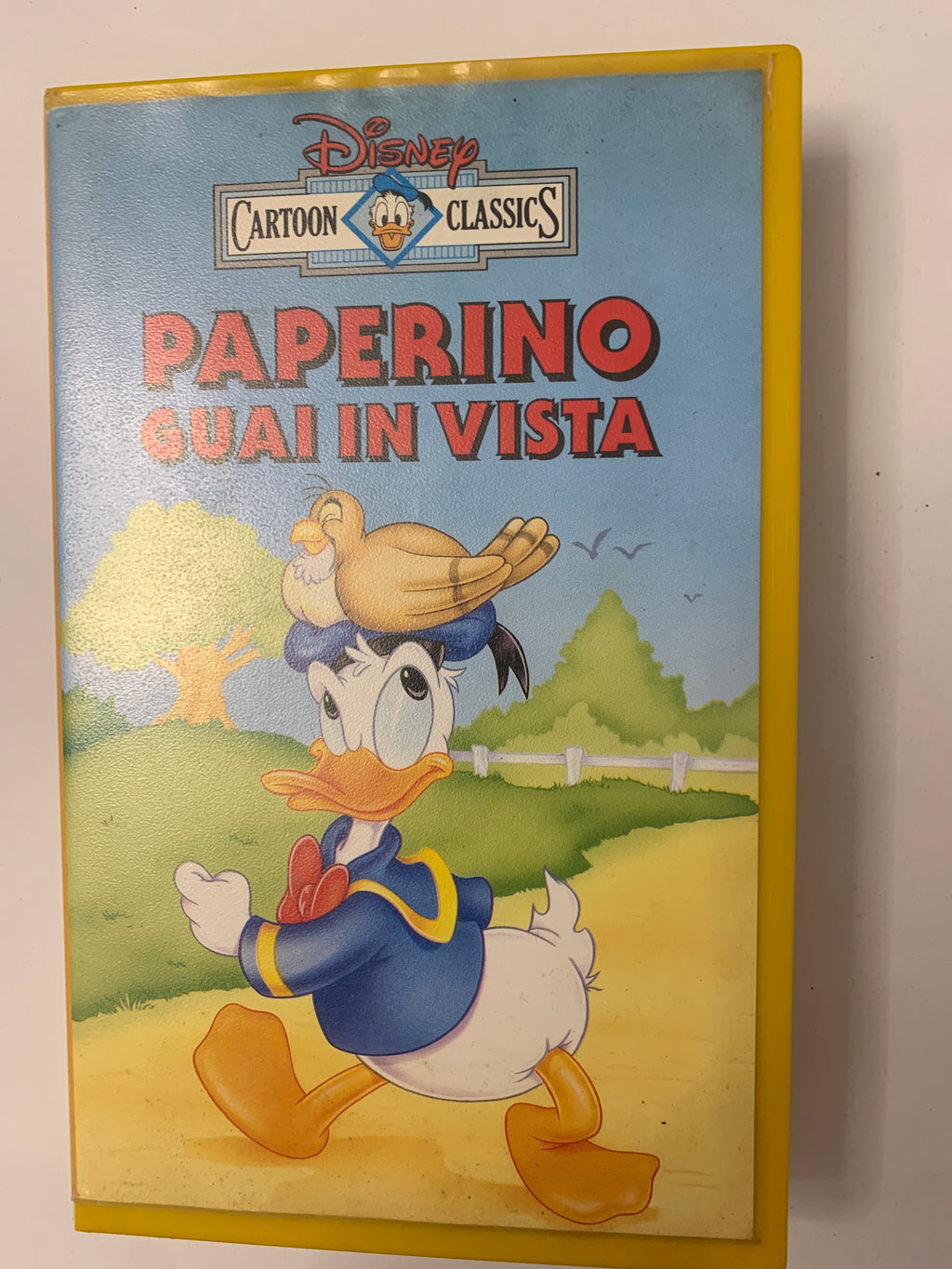 VHS "Paperino guai in vista" – Disney Cartoon Classics