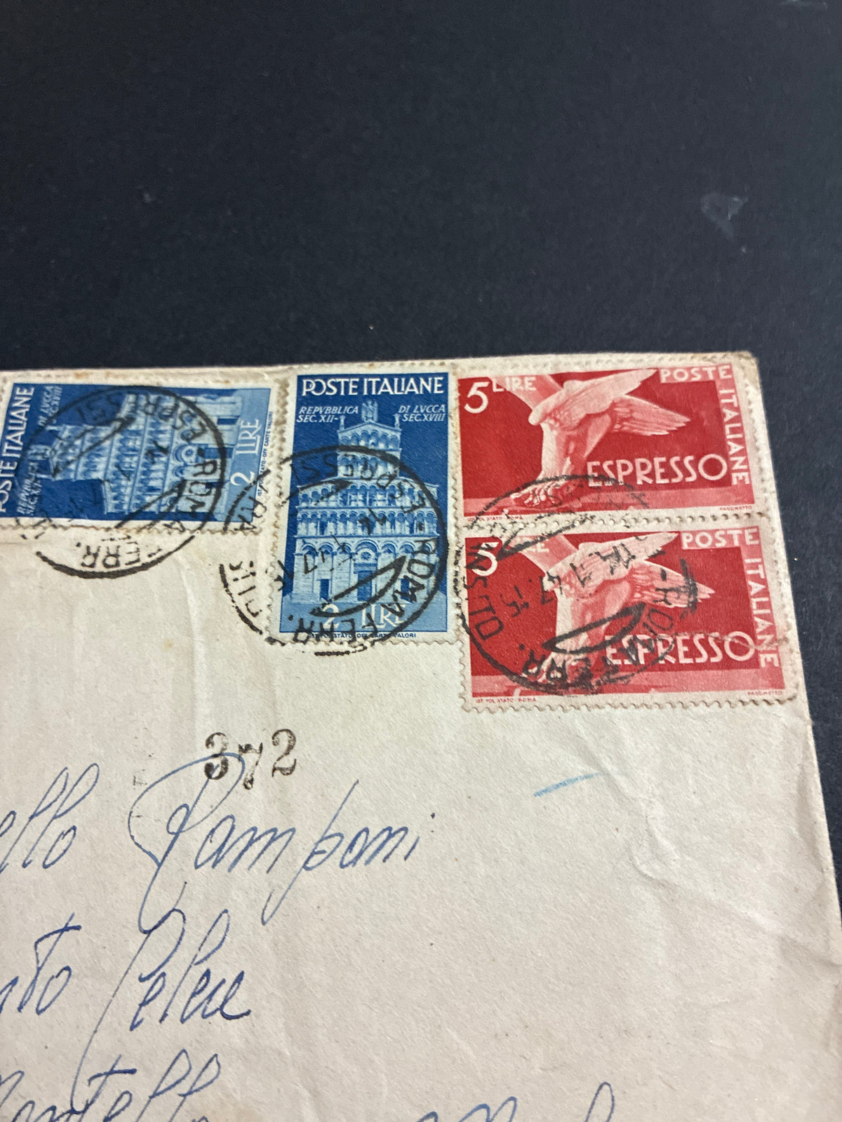 Repubblica - Busta per espresso viaggiata il 30/1/47