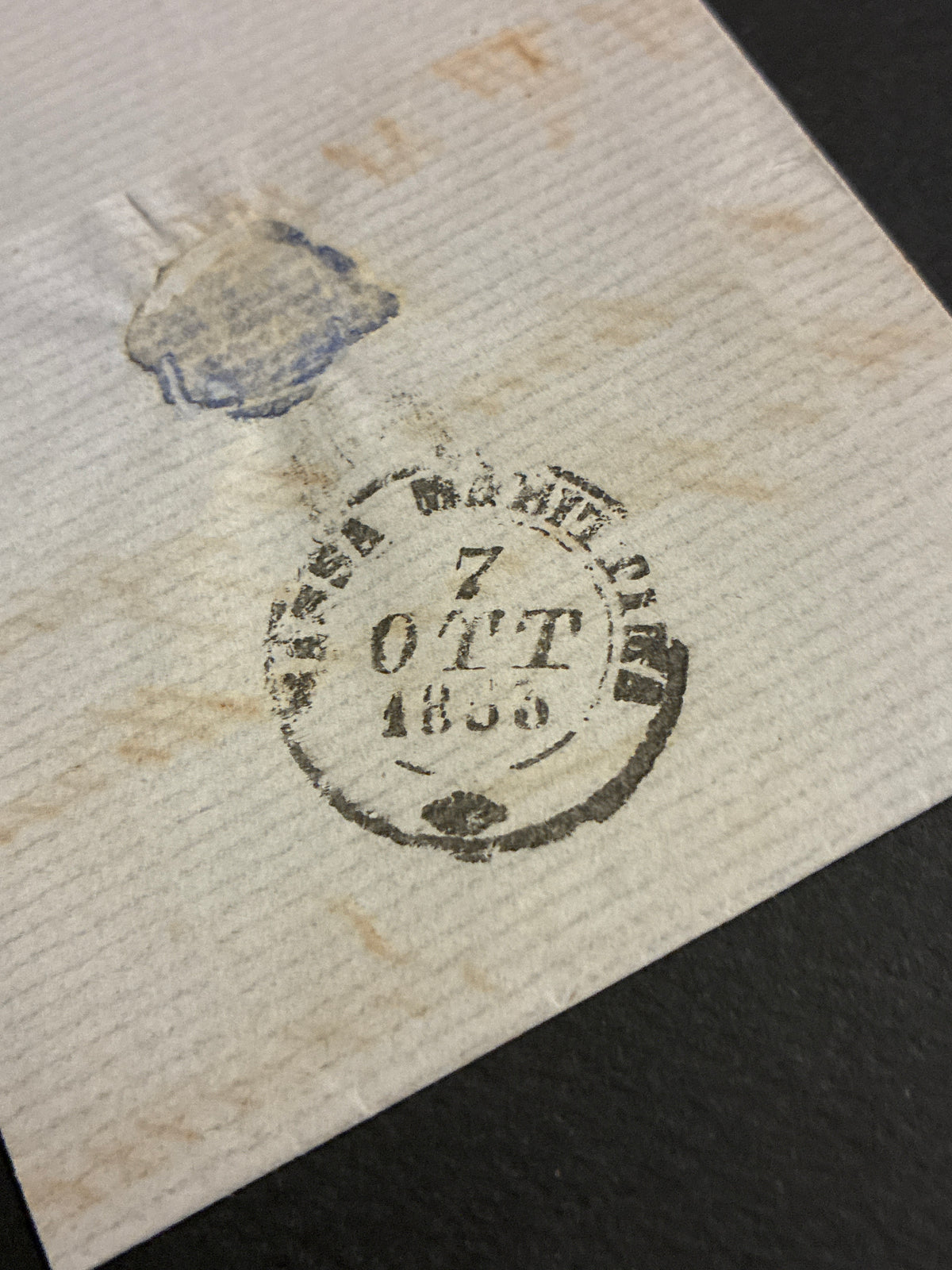 Lettera del Regno d'Italia (1863) con 15 c. del secondo tipo ex coll. Curzio Batini, da Livorno a Massa Marittimak