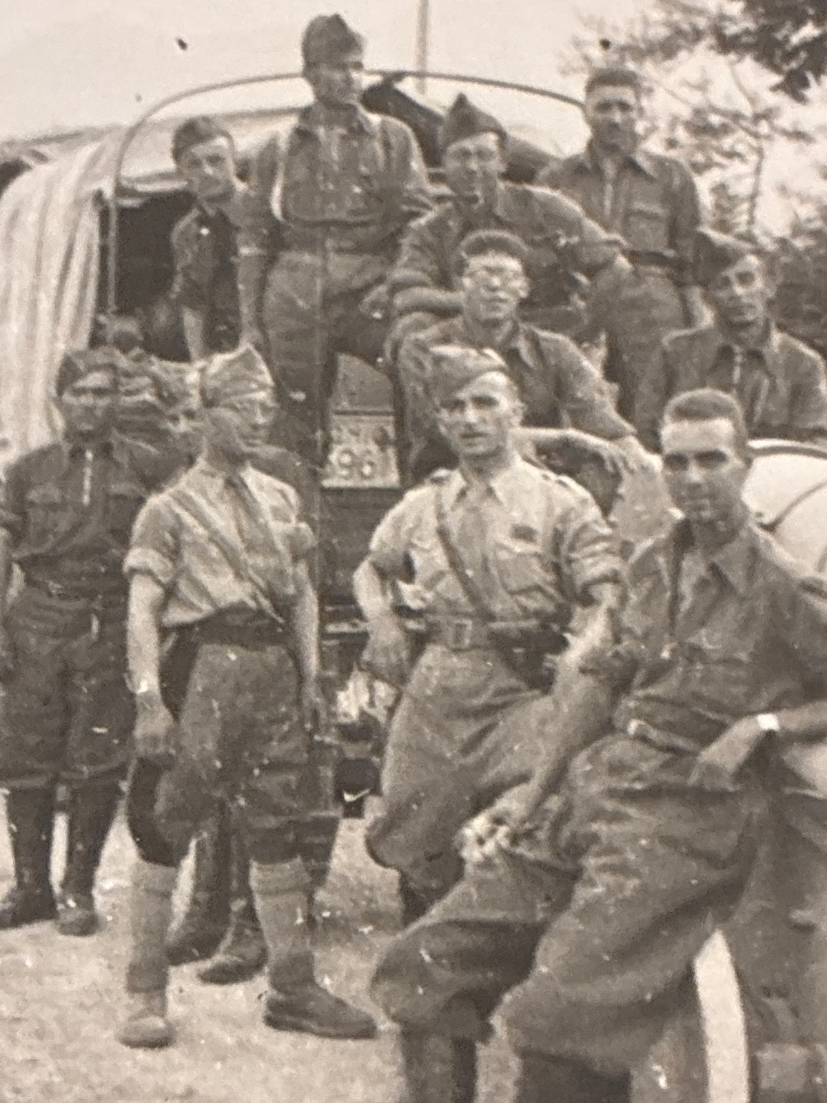 Foto Epoca WW2 Regio Esercito Italiano Artiglieria Obice 149 Motorizzato 9x7 cm