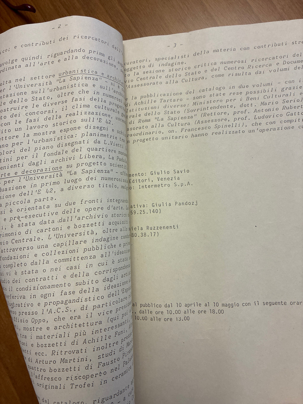 Raro Lotto Archivio Mostra E42 Roma 1987 Manifesto Grande + Opuscolo + Documenti