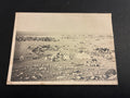 Cartolina Fotografica Militare Epoca Regio Esercito - Accampamento Tende e Quadrupedi in Libia - Rara Non Viaggiata