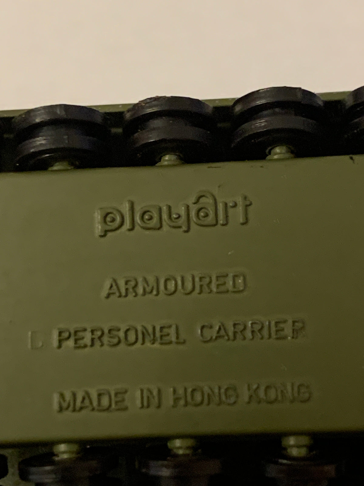 Playart Armoured Personnel Carrier U.S. Army Made in Hong Kong