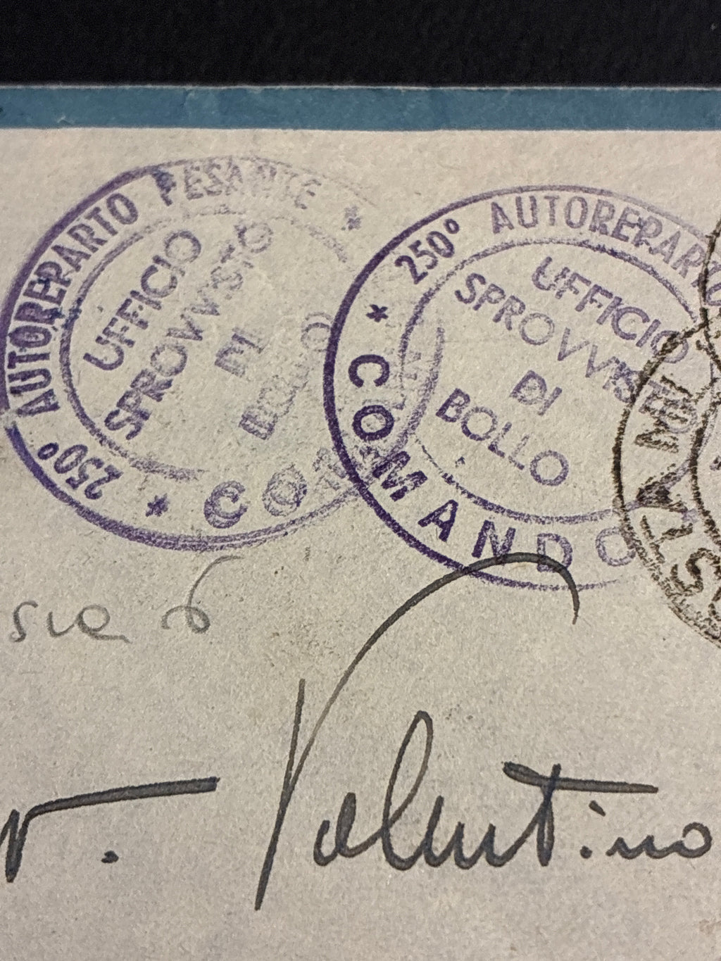 1942, Posta Militare 102: Busta di Via Aerea Ala Littoria con Francobollo da 1 Lira Sovrastampato P.M. e Lettera dal Fronte Russo del 250° Autoreparto Pesante (Divisione Alpina Tridentina) per Roma