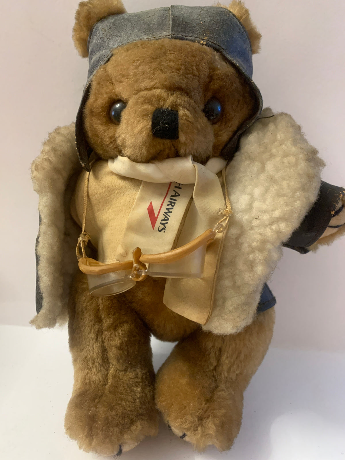 Orsetto Pilota British Airways Vintage - Peluche Aviatore Memorabilia Aerea Anni '90