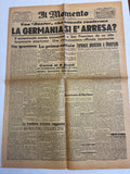 GIORNALE ORIGINALE 29 Aprile 1945 Il Momento - LA GERMANIA SI E' ARRESA? Conservazione Eccellente