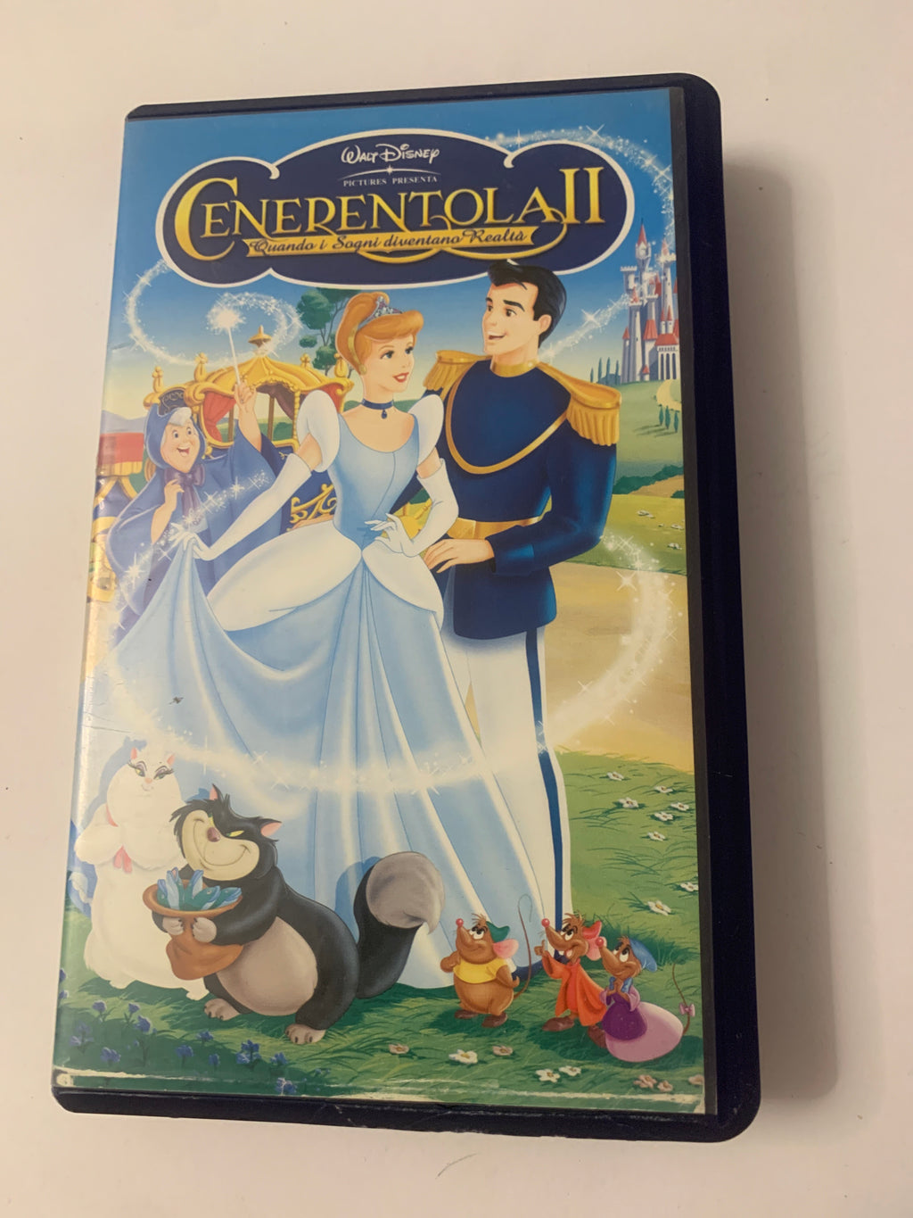 Lotto 2 VHS Disney - In giro per il mondo con Timon e Pumbaa + Cenerentola II