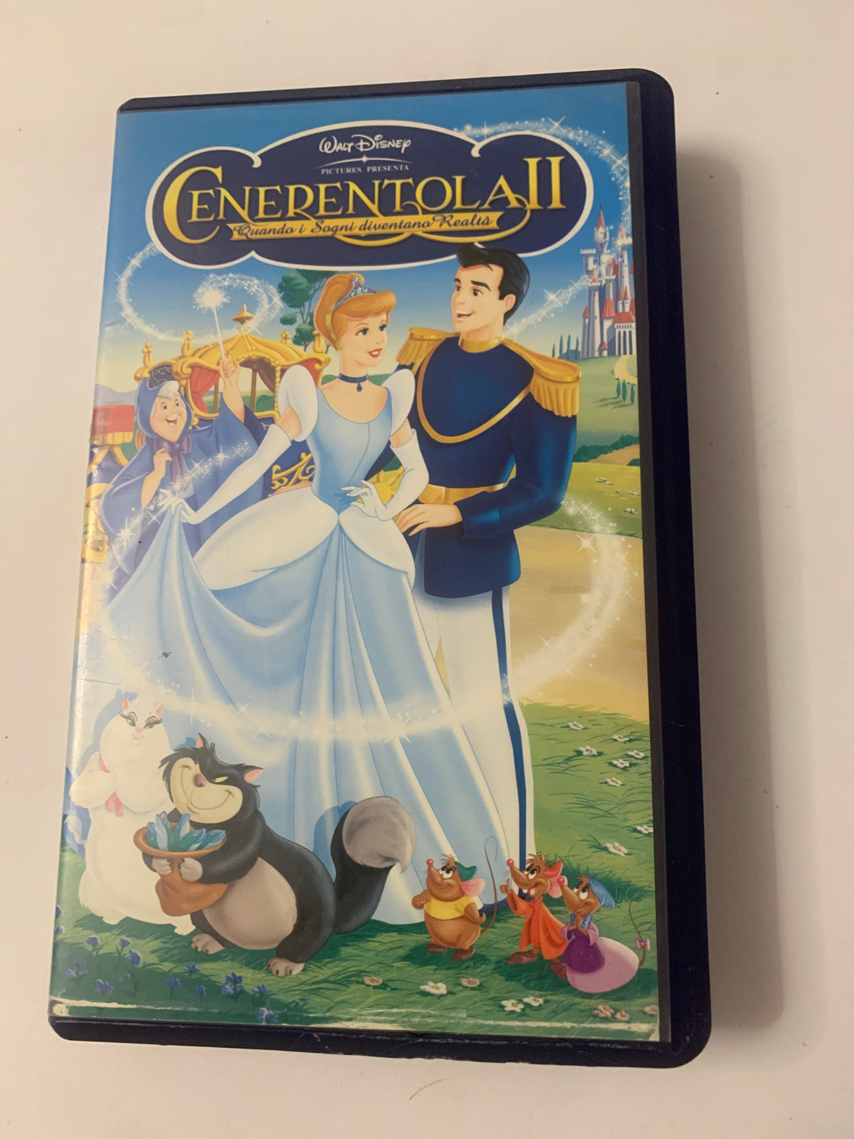 Lotto 2 VHS Disney - In giro per il mondo con Timon e Pumbaa + Cenerentola II