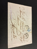 REGNO D'ITALIA 1863 - Lettera da Pistoia per Firenze con 15 Centesimi Litografico II Tipo