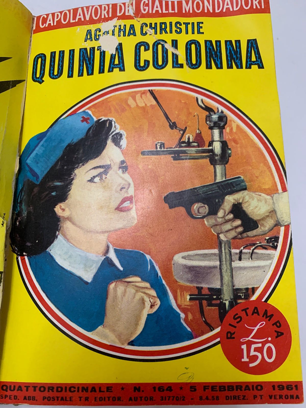 3 Gialli in 1 Volume - Agatha Christie & Jack Usher (Mondadori) - La Serie Infernale / 30 Giorni d'Agonia / Quinta Colonna