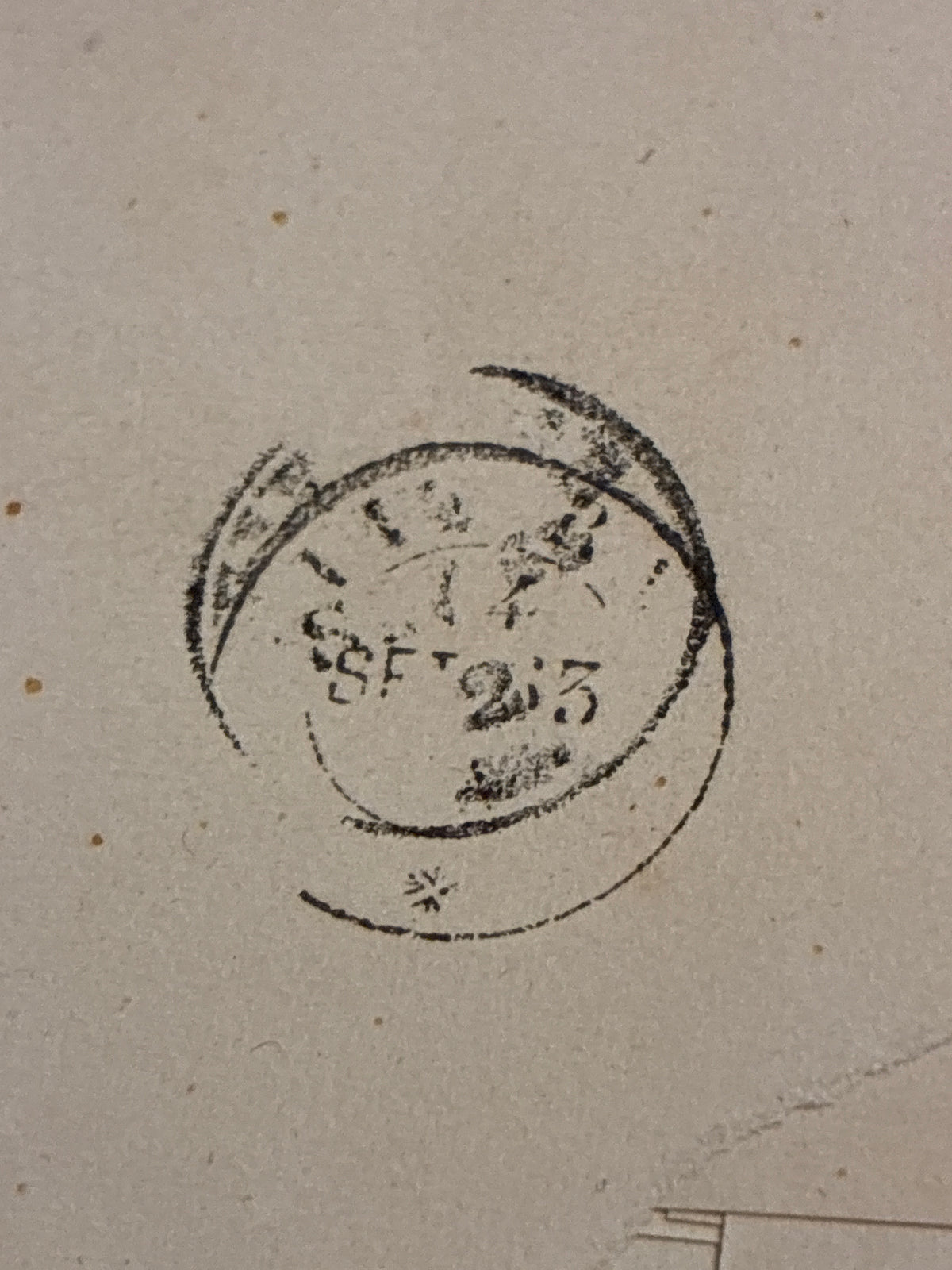 Busta 13/09/1863 Regno d'Italia 15 C. Litografico II Tipo da Massa Marittima a Firenze con Lineare Batini